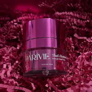 Parivé That's Restored Overnight Repair Crème - used trial size